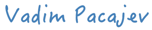 Vadim Pacajev blog logo