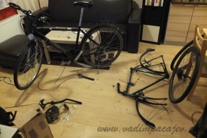 przygotowania do sezonu – składam nowy rower