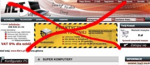 Konkurs na najgorszy sklep internetowy wygrywa net-s.pl z Gdyni