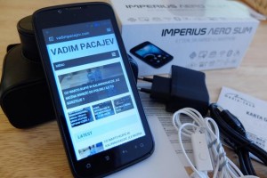 Smartphone Media-Droid IMPERIUS AERO SLIM MT7014 – krótki test