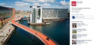 Nowy most rowerowy w Kopenhadze
