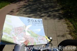 Nowa wersja rowerowej mapy Gdańska