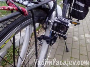 Kamera SJ4000 na rowerze – listopadowa przejażdżka