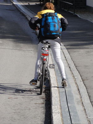 Winda dla rowerzystów