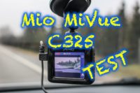 Mio MiVue C325 – test niedrogiego, małego rejestratora samochodowego